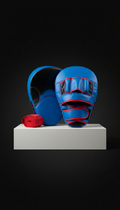 Electric Blue Focus Mitts