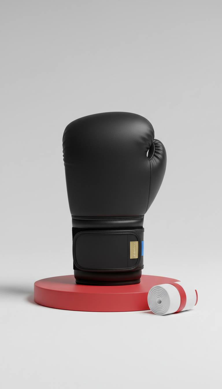 Onyx Black Pro Boxing Glove