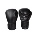 Genuine Leather Boxing Gloves for Training, Sparring & Muay Thai – Classic Black