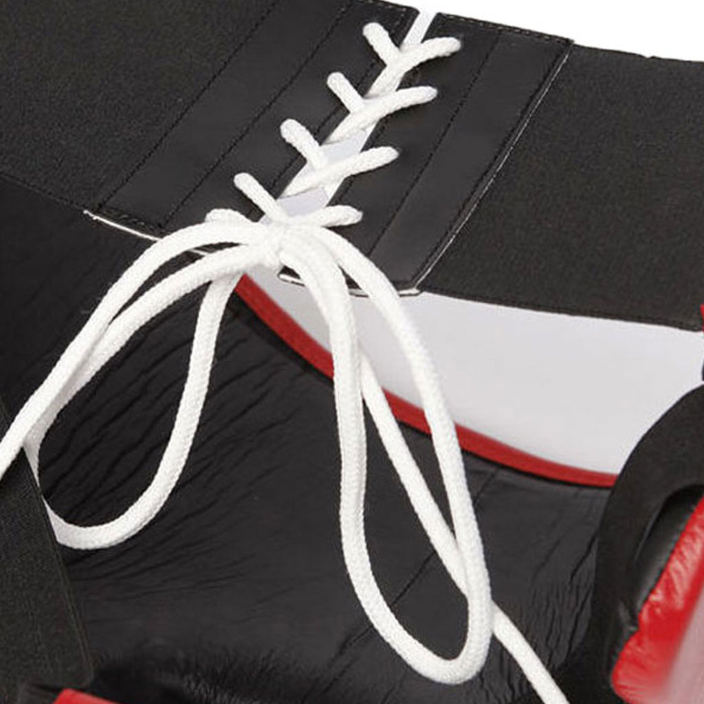 Red Boxing Groin Guard with Wide Waist Protection – Professional Sparring Protector
