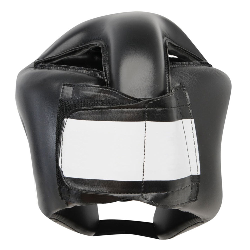 Open Face Boxing Head Guard with Forehead & Cheek Protection – Sparring Headgear | PlayGo Sports