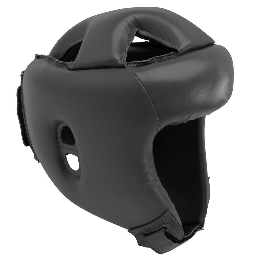 Open Face Boxing Head Guard with Forehead & Cheek Protection – Sparring Headgear | PlayGo Sports