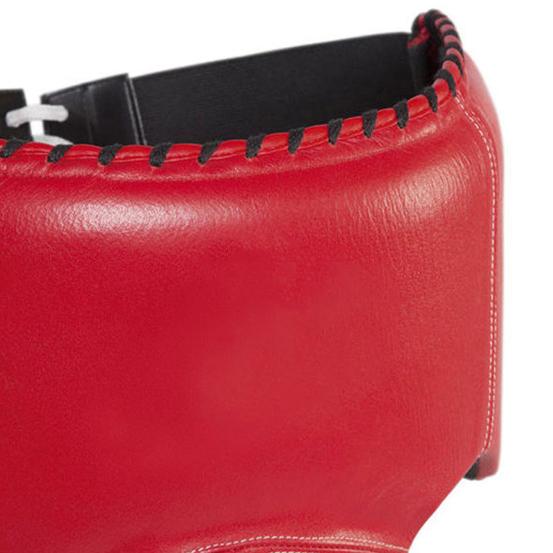 Red Boxing Groin Guard with Wide Waist Protection – Professional Sparring Protector