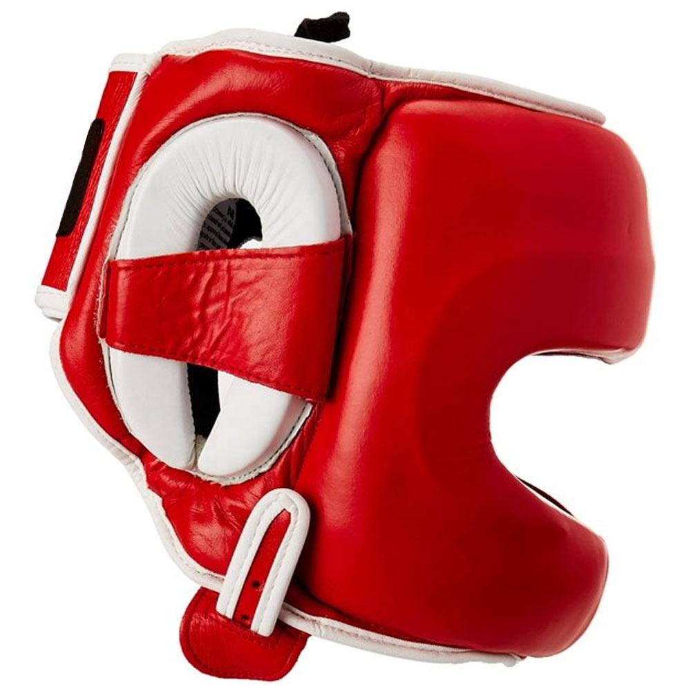 Full Coverage Boxing Head Guard with Chin & Ear Protection – Sparring Headgear