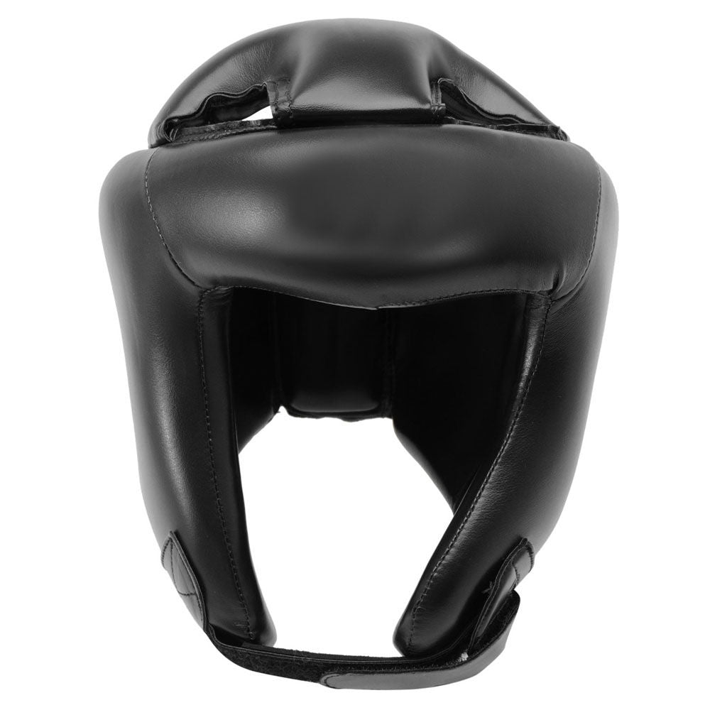 Open Face Boxing Head Guard with Forehead & Cheek Protection – Sparring Headgear | PlayGo Sports