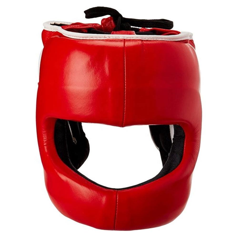 Full Coverage Boxing Head Guard with Chin & Ear Protection – Sparring Headgear