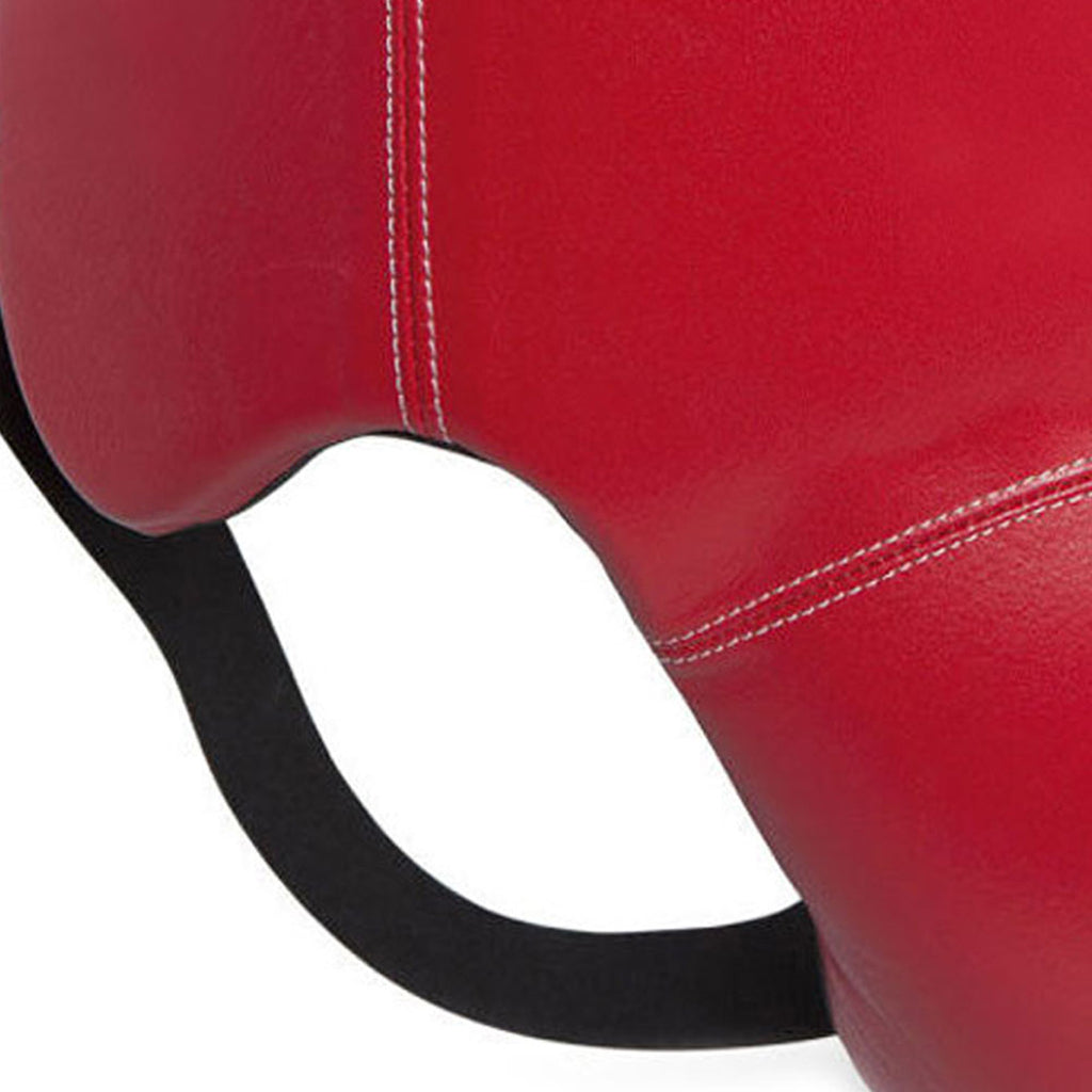 Red Boxing Groin Guard with Wide Waist Protection – Professional Sparring Protector
