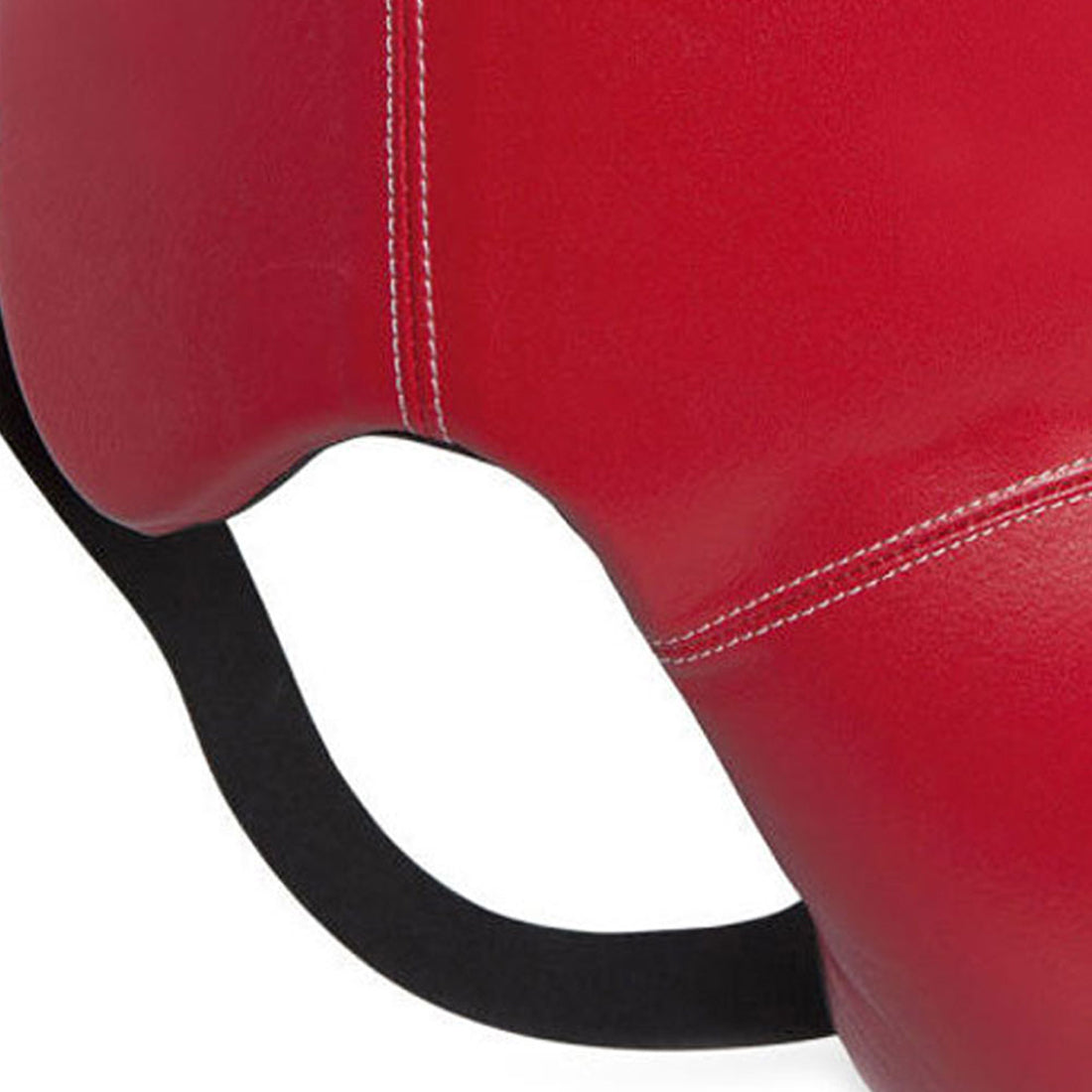Red Boxing Groin Guard with Wide Waist Protection – Professional Sparring Protector
