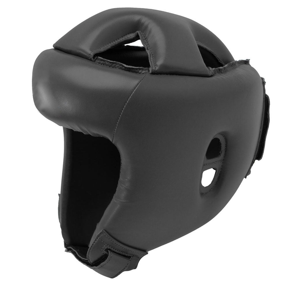 Open Face Boxing Head Guard with Forehead & Cheek Protection – Sparring Headgear | PlayGo Sports
