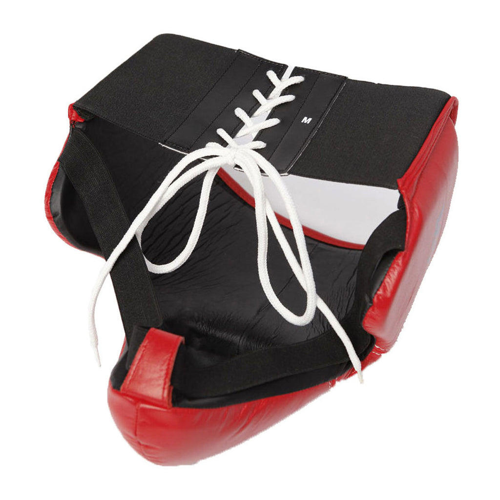 Red Boxing Groin Guard with Wide Waist Protection – Professional Sparring Protector